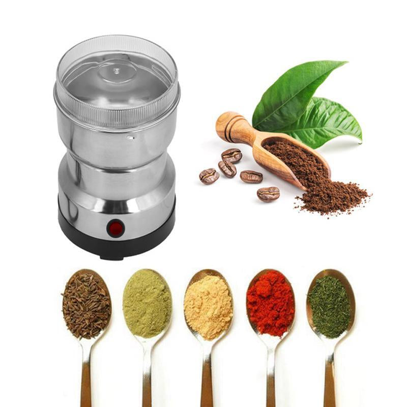 MACINA CAFFE SPEZIE PEPE NOCI ELETTRICO 150W CAPACITA' 75GR CAFFÈ ACCIAIO INOX