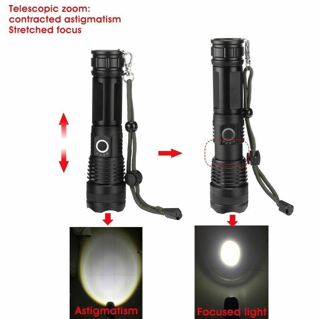 Torcia Tattica Militare LED - Ultra Bright