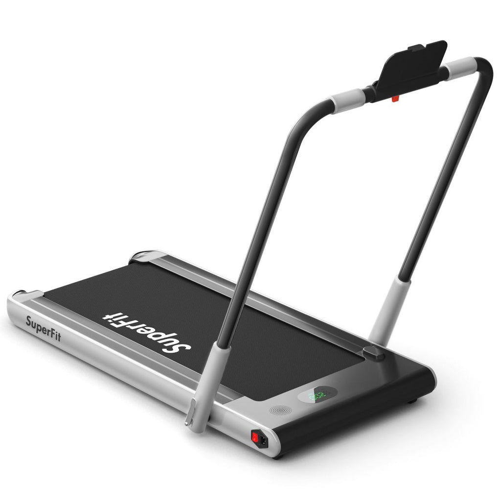 Tapis Roulant 2 in 1 Sotto La Scrivania, Tapis Roulant Elettrico 560W Con Schermo LED