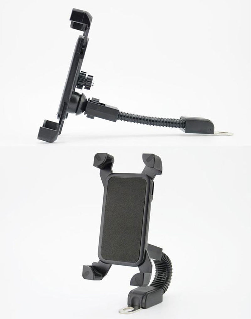 SUPPORTO PORTA CELLULARE per MOTO SCOOTER BIKE SNODABILE UNIVERSALE SMARTPHONE