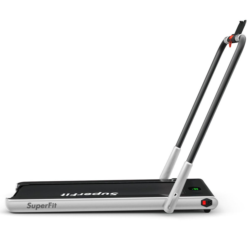 Tapis Roulant 2 in 1 Sotto La Scrivania, Tapis Roulant Elettrico 560W Con Schermo LED
