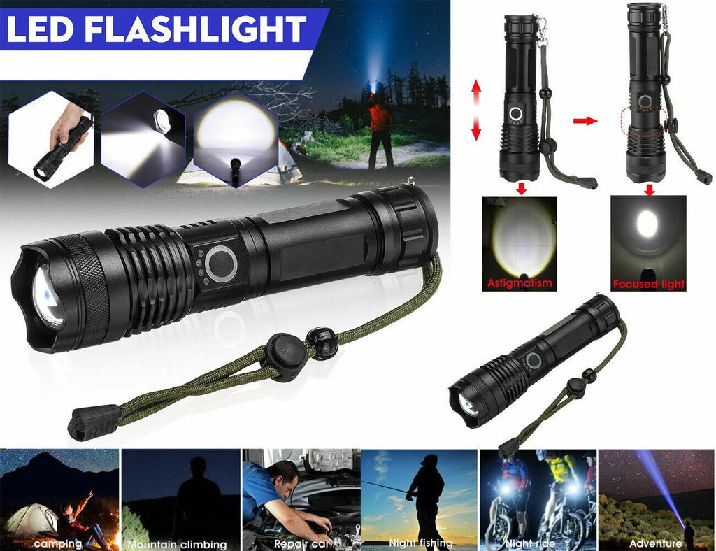 Torcia Tattica Militare LED - Ultra Bright