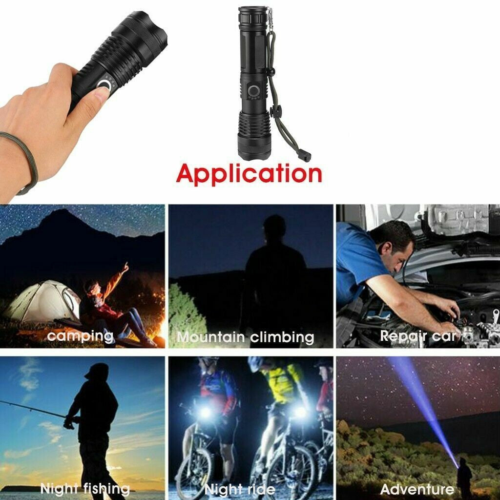 Torcia Tattica Militare LED - Ultra Bright
