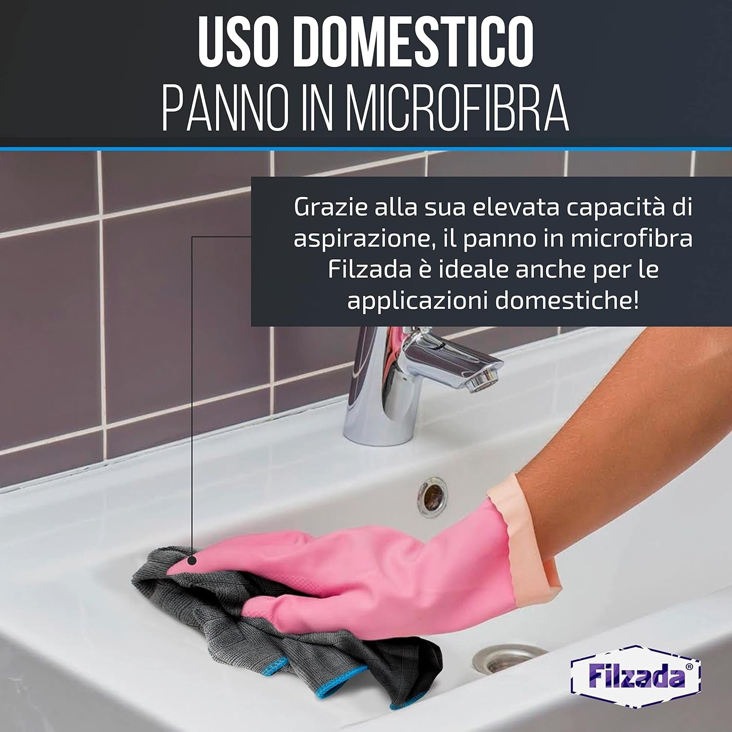 ® 6X Microfiber Car Cloths - 40x40cm Highly Absorbent Cleaning Towels for Automotive Care