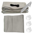 Caravan Awning Draught Skirt 7M Length X 50Cm Deep with Wheel Arch Covers & Suckers Motorhome Draft Campervan Side Skirting