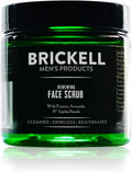 Revitalize Your Skin with Brickell Men's Natural Exfoliating Face Scrub – Jojoba Beads & Coffee Extract for a Flawless Shave, 118ml